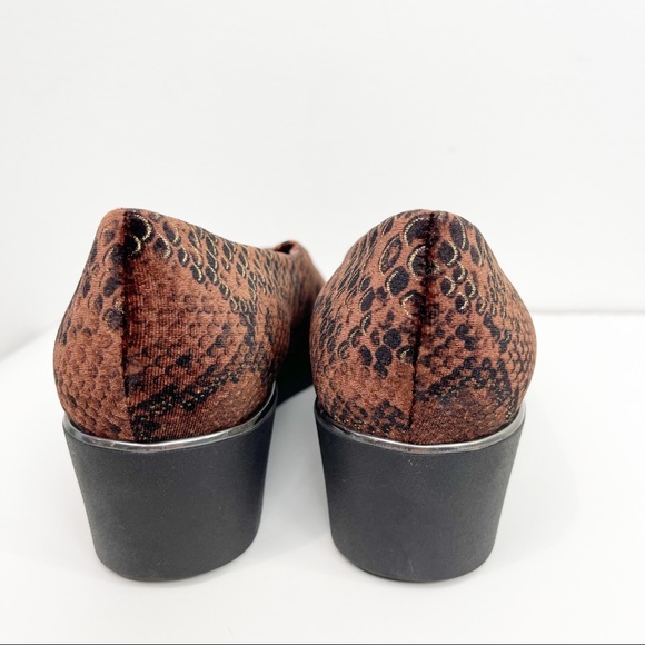 Amalfi By Rangoni Pillow Feel Platform Slip On Shoe Size 8.5 - Picture 6 of 7